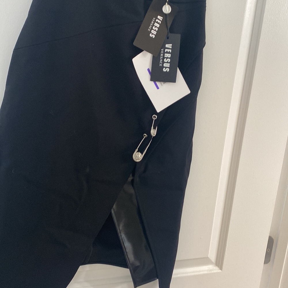 versace asymmetrical midi skirt NWT - Picture 5 of 5
